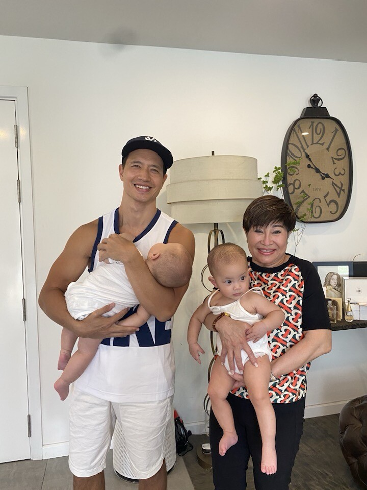 Vợ cũ Đàm Vĩnh Hưng gây chú ý khi gọi Kim Lý là “con yêu”.