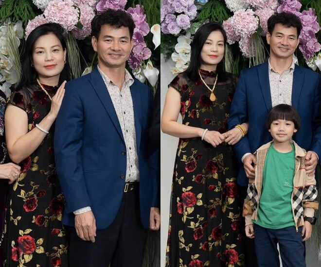 Vợ Xuân Bắc khoe ảnh với Xuân Bắc trong style “bố mẹ chồng”.