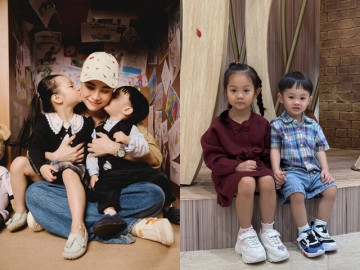 Sao Việt 24h: Mẹ vợ Cường Đô La khoe khoảnh khắc 2 cháu nắm tay nhau, Suchin được bà khẳng định giống hệt Đàm Thu Trang