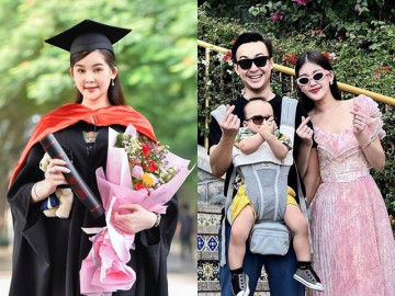 Hoa hậu vừa thành Phó Trưởng khoa chạy show vẫn không quên nhiệm vụ, được chồng BTV cho thoải mái mua sắm hàng hiệu