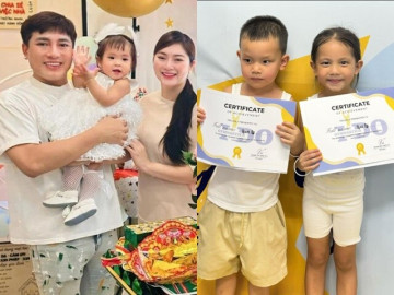 Sao Việt đưa con đi học mẫu giáo từ sớm: Thanh Trúc chuyển trường cho ái nữ, Hồ Ngọc Hà làm gia sư tiếng Việt