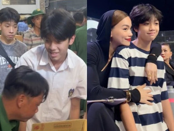 Subeo tự dùng tiền tiết kiệm ít ỏi làm từ thiện, doanh nhân phố núi Cường Đô La xúc động khi xem hình chụp trộm của con