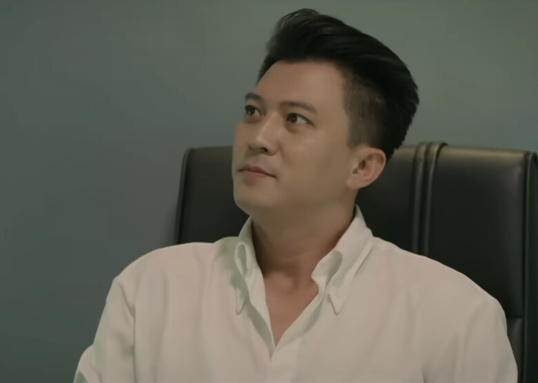 Hà Việt Dũng vào vai tổng tài mượt mà nhờ lối diễn tiết chế, tự nhiên cùng cách nhả thoại điềm đạm.