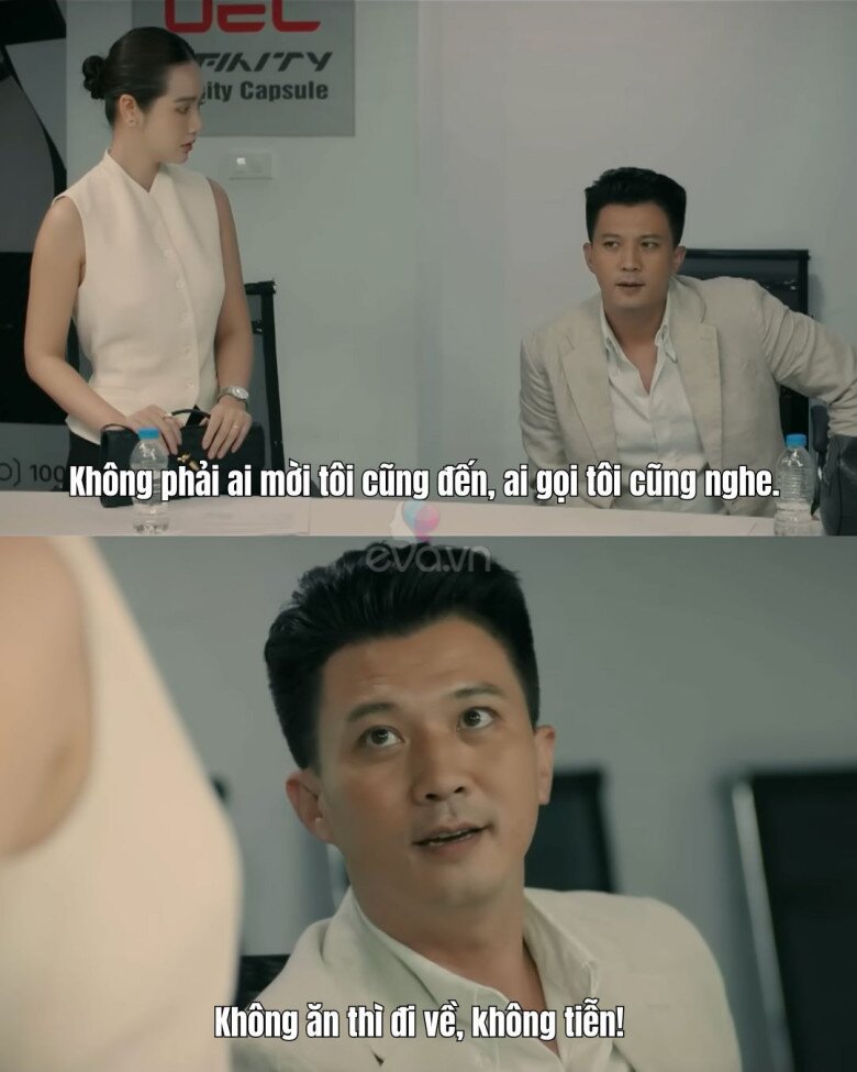 Viễn đặc biệt khó chịu mỗi lần Ngân nhắc tới chồng.