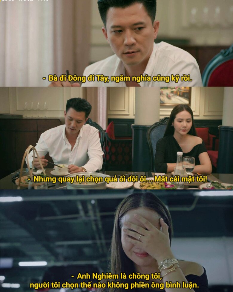 Viễn buông lời sát thương khiến Ngân khóc vì ấm ức.