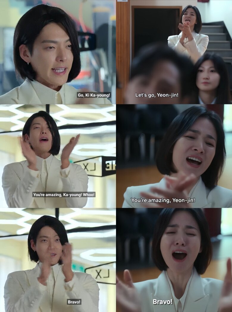 Nam diễn viên cosplay đàn chị Song Hye Kyo ở cảnh “bravo” huyền thoại trong bộ phim Vinh Quang Trong Thù Hận.