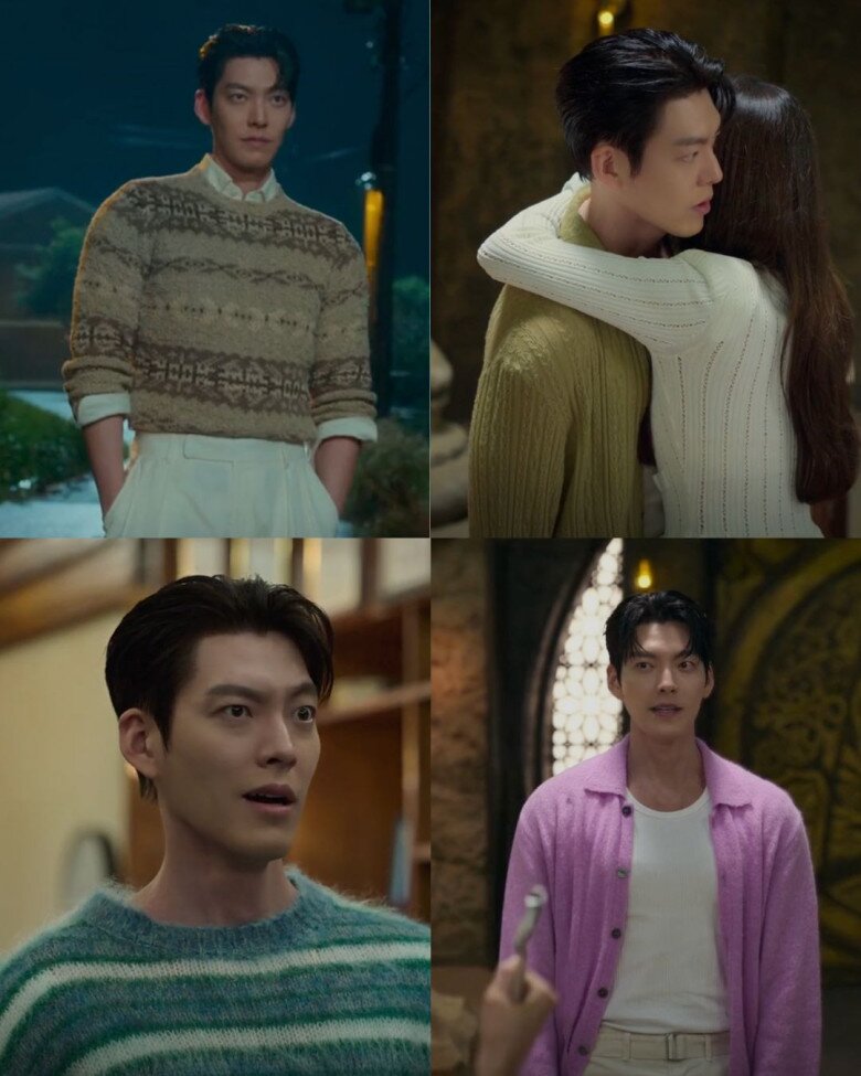 Tới khi nảy sinh tình cảm với Ka Young, Iblis hiện lên một cách dịu dàng với các mẫu áo sweater, áo khoác len, cardigan dệt kim…