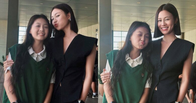 Màn thay diễn viên của cách em 1 milimet huỳnh anh có con trai thất lạc huyền lizzie và em gái xinh như búp bê - 6