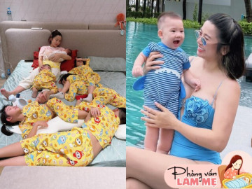 Mỹ nhân Hà Nội 9 năm đẻ liên tiếp 6 con dù mắc bệnh khó sinh, cuối cùng 37 tuổi làm mẹ đơn thân đẹp mơn mởn