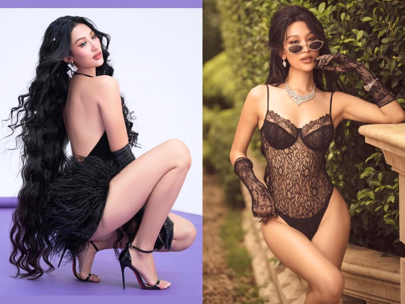 Đi lên từ tuổi thơ đầy khó khăn, chân dài Ninh Bình đã kiên trì chinh chiến 5 cuộc thi hoa hậu, từng lọt top 5 Miss Universe Vietnam.