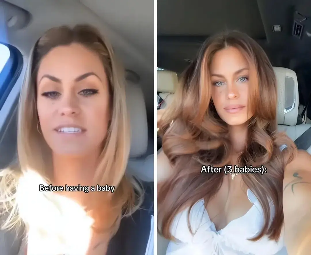 9. Sau ba lần sinh nở, nụ cười vẫn trọn vẹn: Cơ thể mệt mỏi, giấc ngủ thiếu thốn, nhưng chỉ cần con mỉm cười, mọi vất vả đều tan biến.