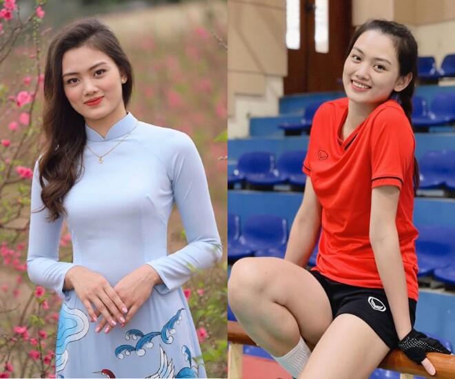 Tạm gác lại sự nghiệp thi đấu, VĐV bóng chuyền Thu Hoài dành toàn thời gian cho hành trình bầu bí, làm mẹ.