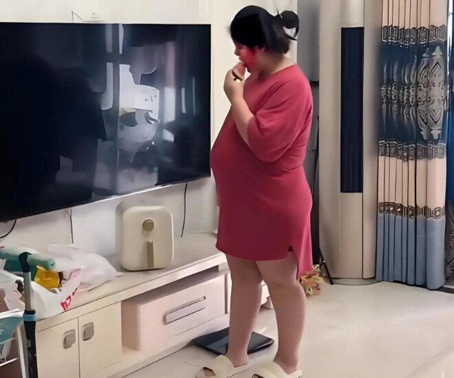 Chị Vương được mẹ chồng tẩm bổ đủ thứ với quan niệm, mẹ càng ăn nhiều thì thai nhi càng khỏe mạnh.