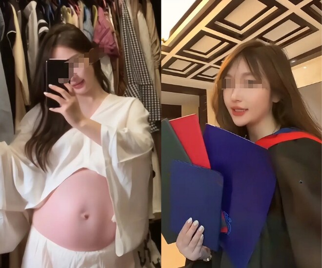 Nữ nghiên cứu sinh chia sẻ bằng tốt nghiệp Thạc sĩ cùng câu chuyện mang thai gây sốt.