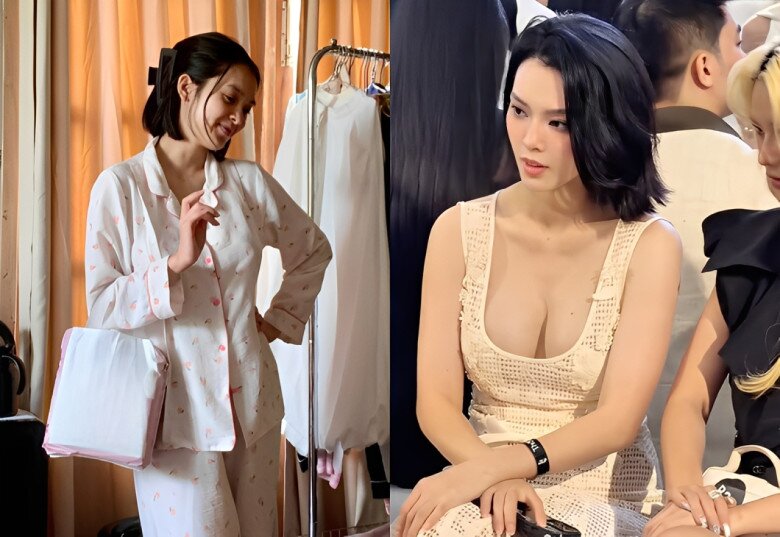 Cách đó không lâu, 9X cũng gây sốt khi tham gia một sự kiện giải trí sau sinh - Nguồn ảnh: Kênh Edward Nhiều Chuyện.