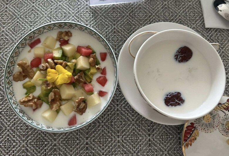 Quỳnh Lương ăn uống khoa học nên nhanh về dáng.