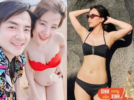 Bà bầu - Cặp “chị em ruột” cùng tên của showbiz Việt chăm mặc o ép khoe “núi đôi” sau sinh, cô chị từ chối yêu Trấn Thành giờ giàu khủng