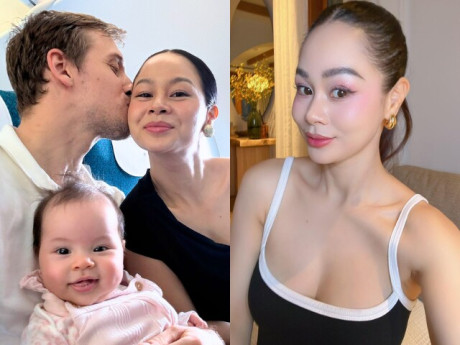 Mới sinh 3 tháng, cô giáo của Hà Hồ đã muốn bầu thêm đứa nữa với chồng Tây, dân mạng bùng nổ tranh luận