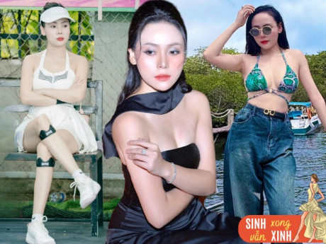 "Người tình" mang bầu được Việt Anh công khai xoa bụng ngọt lịm, đẻ xong diện thiếu vải để lộ điểm quyến rũ mê hoặc