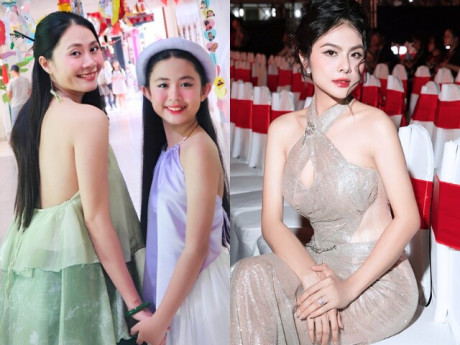 Thanh Hiền - Vân Trang: Cặp “tình địch” năm nào giờ thành mẹ bỉm cực phẩm, Vân Trang đẻ 4 lần vẫn thon thả