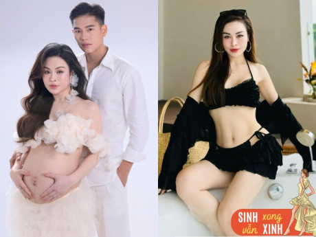 Bà bầu - Mẹ đơn thân Hà Nội khiến nam thần VTV si mê xin "lái máy bay", U40 gian nan giảm cân sau khi sinh con lần 3