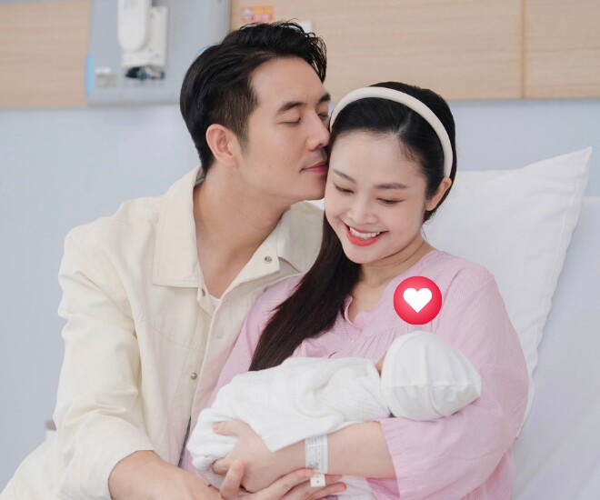 MC có nụ cười đẹp nhất VTV xinh rụng rời khi bước xuống bàn đẻ, vợ Công Lý và dàn sao VTV không ngừng xuýt xoa - 2