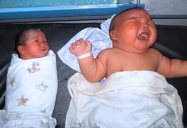 Em bé nặng gấp đôi trẻ bình thường và gặp nhiều vấn đề sức khỏe - Ảnh minh hoạ.