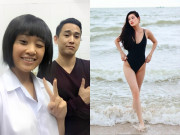 Cô bé niềng răng đen nhẻm selfie cùng nam thần Hứa Vĩ Văn dậy thì "lột xác" thành Hoa hậu, liên tục lộ dấu hiệu bầu bí
