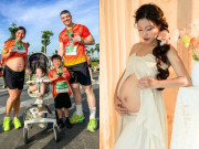 Bà bầu - Một tháng sau sinh mổ lần 3, mẹ bỉm vẫn đi cứu trợ giữa dòng nước lũ: “Khi mình gieo yêu thương, con cũng sẽ học được cách yêu thương”