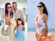 Bà bầu - Nữ sinh trường chuyên Hà Nội xin học bổng 200 trường ĐH ở Anh, sinh 2 con lai với thầy giáo ngoại quốc giờ đẹp "bỏng mắt"