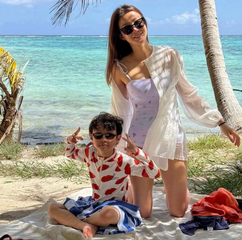 Sao nữ thông báo sinh con bằng tinh trùng của chồng cũ, cho con trai lớn học trường quốc tế 12 tỷ - 4