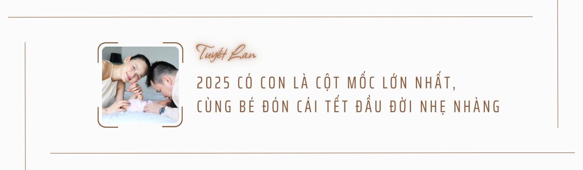 Siêu mẫu Tuyết Lan và cột mốc mới trong năm 2025: amp;#34;Đón con cùng người đàn ông mình yêu là món quà vô giáamp;#34; - 5
