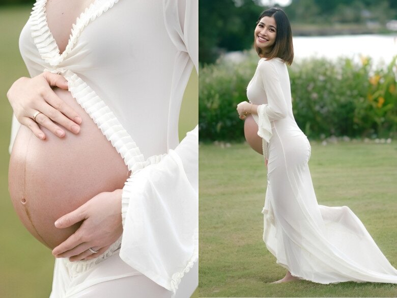 Bị tước vương miện vì mang bầu, 10X rẽ sang tận hưởng hành trình làm mẹ đầy hạnh phúc.