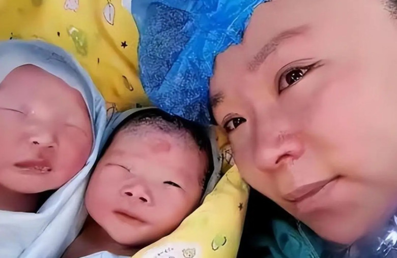 Sau thời gian chờ đợi, cuối cùng cặp đôi cũng đón con song sinh nhờ IVF.