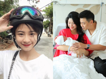 Hot girl 9X vừa khoe khoảnh khắc sinh con sau 1 tháng giữ kín: Có bố là NSND, từng tung ảnh X-quang chứng minh không nâng ngực