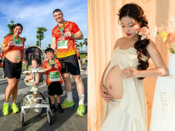 Một tháng sau sinh mổ lần 3, mẹ bỉm vẫn đi cứu trợ giữa dòng nước lũ: Khi mình gieo yêu thương, con cũng sẽ học được cách yêu thương