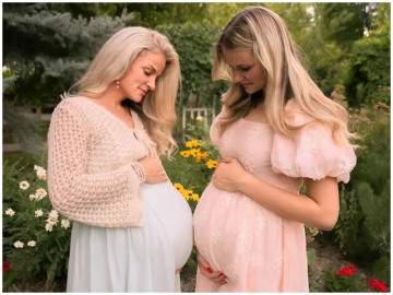 Cặp mẹ con cùng mang thai và sinh chỉ cách nhau 10 tuần: Người mẹ sinh con thứ 11