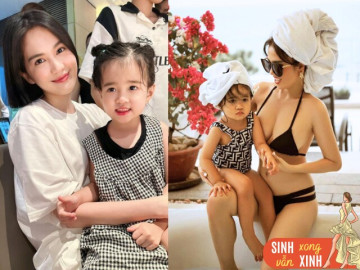 Chị ruột Ngọc Trinh U50 qua 3 lần sinh nở dáng vẫn nuột nà, kiếm nửa tỷ/tháng, con gái nhỏ ra dáng mỹ nhân