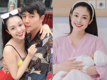 Bà bầu - MC có nụ cười đẹp nhất VTV xinh rụng rời khi bước xuống bàn đẻ, vợ Công Lý và dàn sao VTV không ngừng xuýt xoa