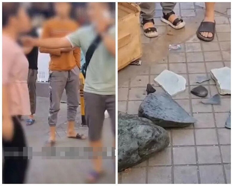 Con làm vỡ viên đá 3 tỷ đồng, câu nói của người bố khiến ai cũng gật gù, chủ cửa hàng câm nín - 3