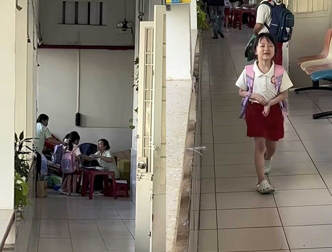 Ông bố chia sẻ, đây là ý thức được hình thành từ khi Bào Ngư còn nhỏ.