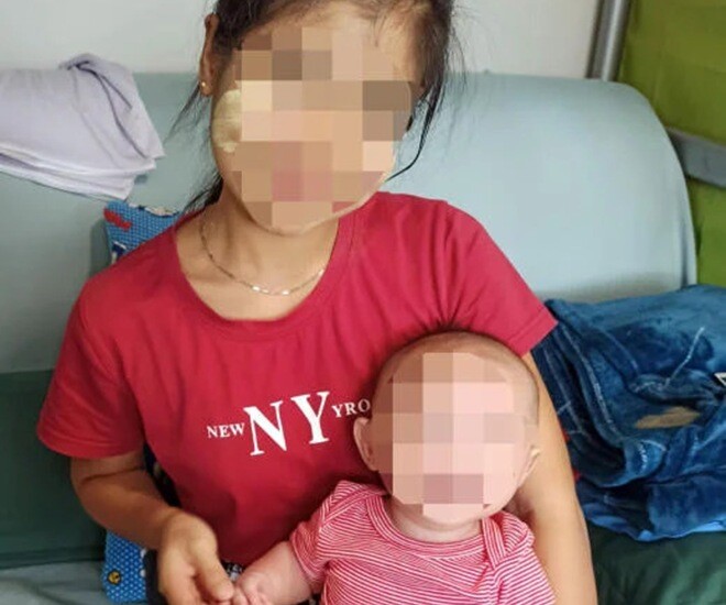 Chân dung người bảo mẫu được vợ chồng ông Lin thuê. Nguồn: Shin Min Daily News