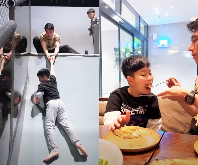 Tuy nhiên hiện tại cả hai dành nhiều sự quan tâm cho con trai.