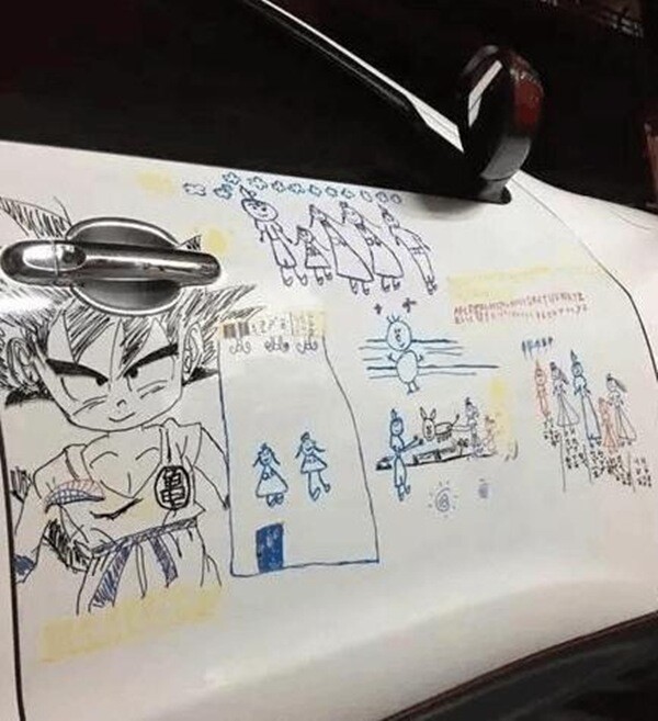 Bức tranh được vẽ hoàn chỉnh, bố lại yêu con gái hơn bao giờ hết.