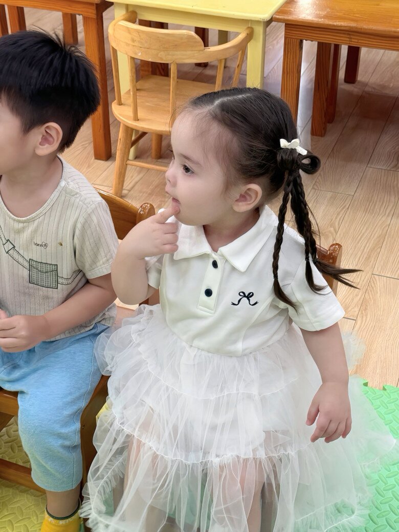 Chào đời nặng 3,7kg, con gái quốc tịch Mỹ của hot girl Huế Múi Xù hiện hơn 2 tuổi, xinh như thiên thần - 4
