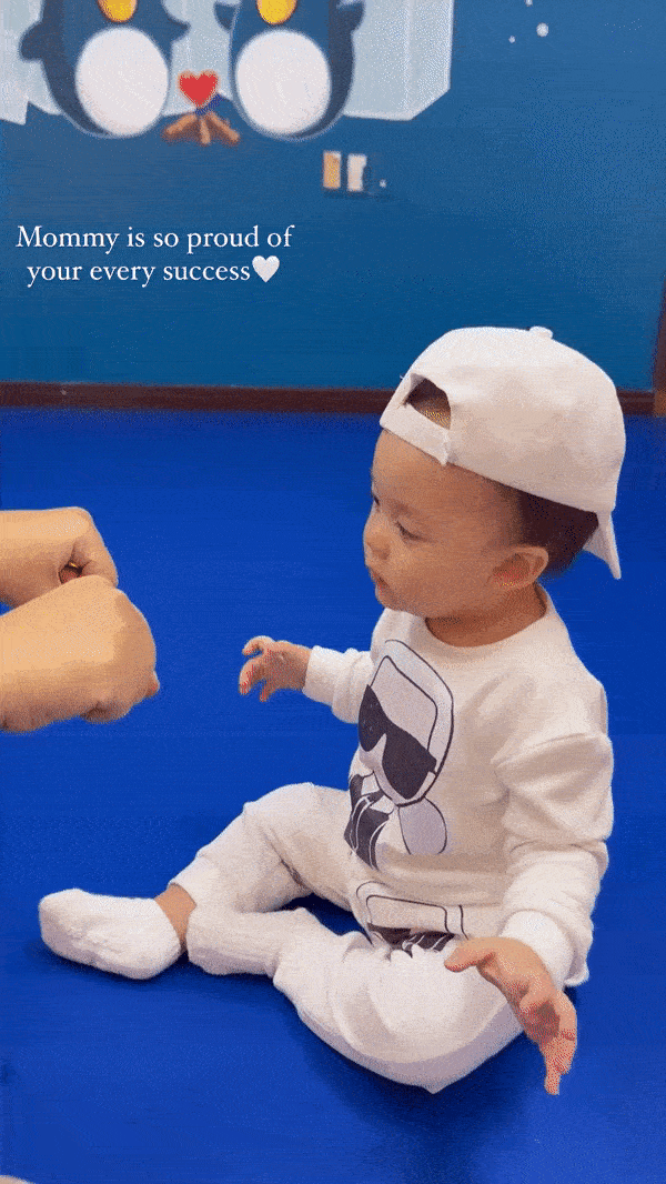 Cô giáo gửi video con trai amp;#34;tán gáiamp;#34; ở lớp, thủ môn Bùi Tiến Dũng tá hỏa amp;#34;Bảo sao dạo này thích tới lớp lắm!amp;#34; - 11