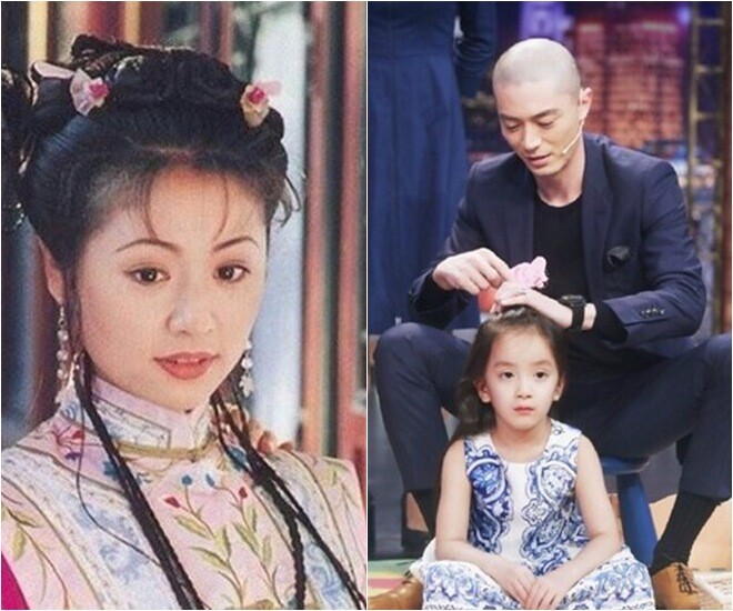 Hot mom 7X Lâm Tâm Như dùng từ công bằng để giải thích cho con gái hiểu rằng bố và mẹ đều làm việc như nhau.