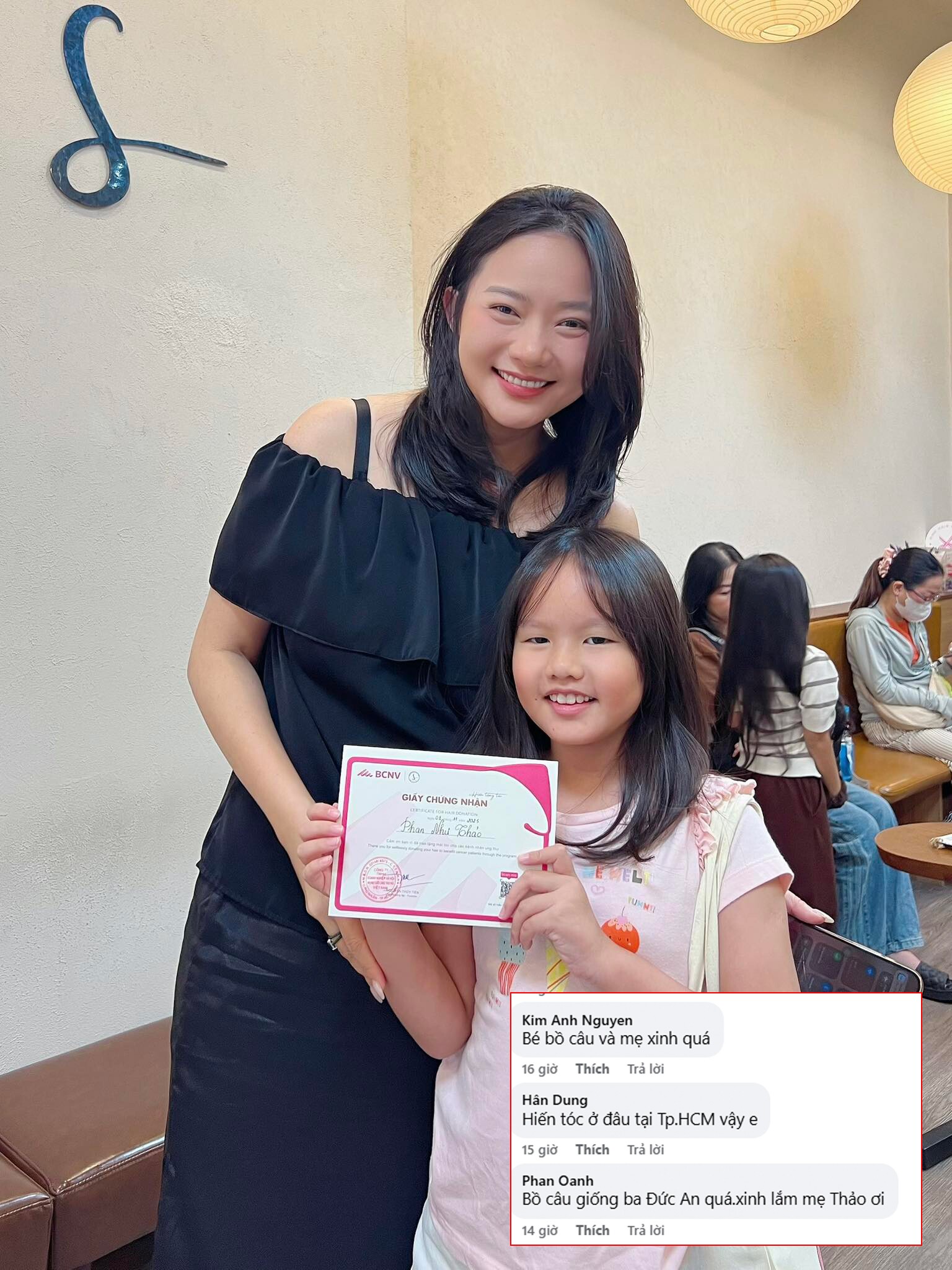 Con gái Phan Như Thảo 9 tuổi mặt xinh phúc hậu, được khen giống y đúc đại gia nghìn tỷ Đức An - 2