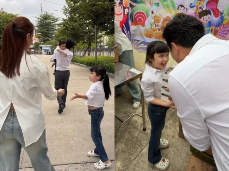 Được bố mẹ chăm sóc và luyện tập thể dục thể thao từ nhỏ, chiều cao của bé Destiny hiện tại cũng phát triển rất tốt.