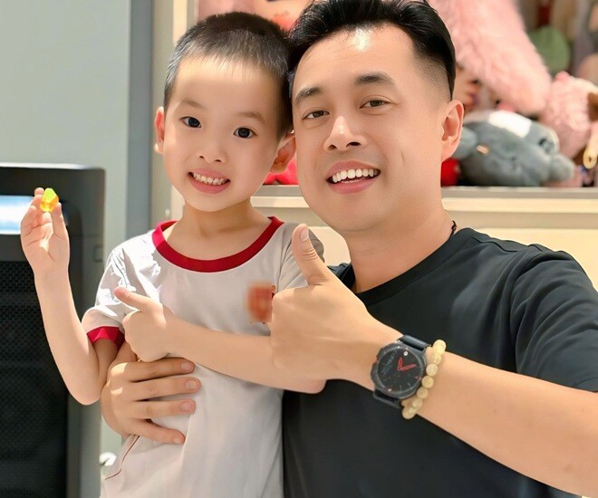 Dương Khắc Linh khen con trai giống bố ở tính cách.
